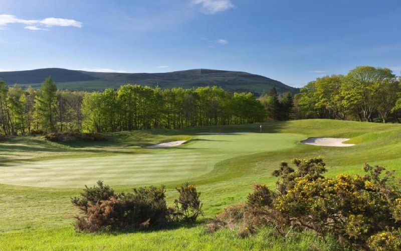 gleneagles golf course large green