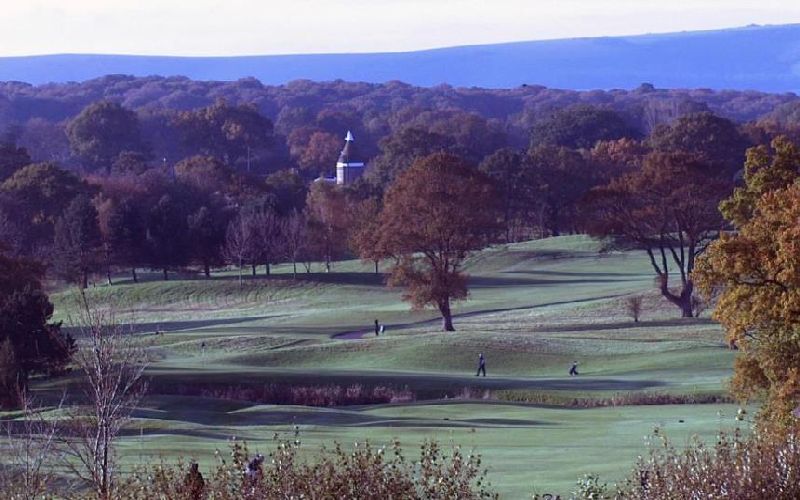 east sussex national golf course view