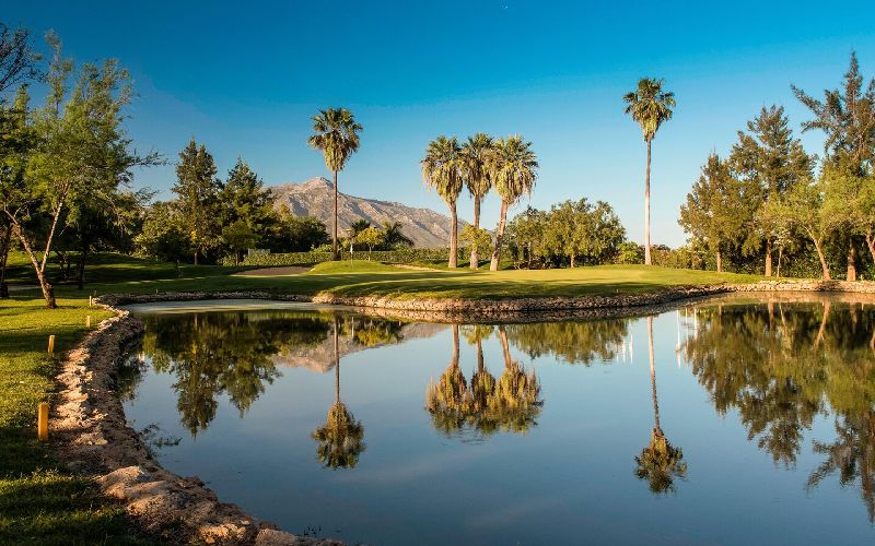 la quinta golf course island green