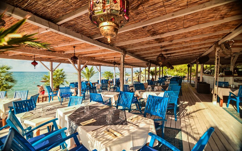 Thracian Cliffs golf resort beach restaurant