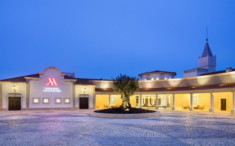 marriott praia d'el rey golf resort entrance