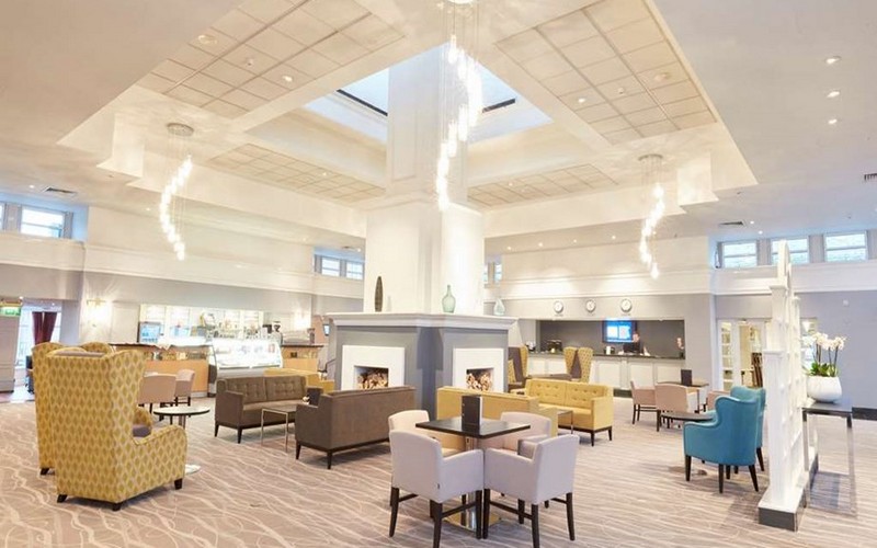 coldra court hotel foyer
