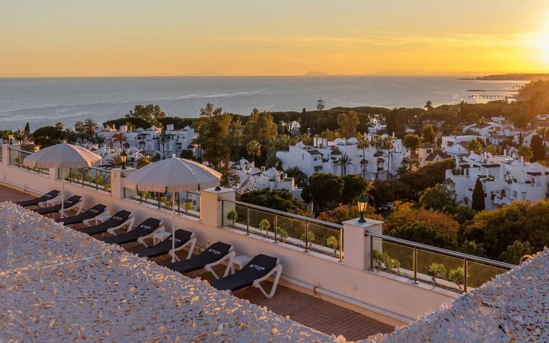 marbella spa hotel view